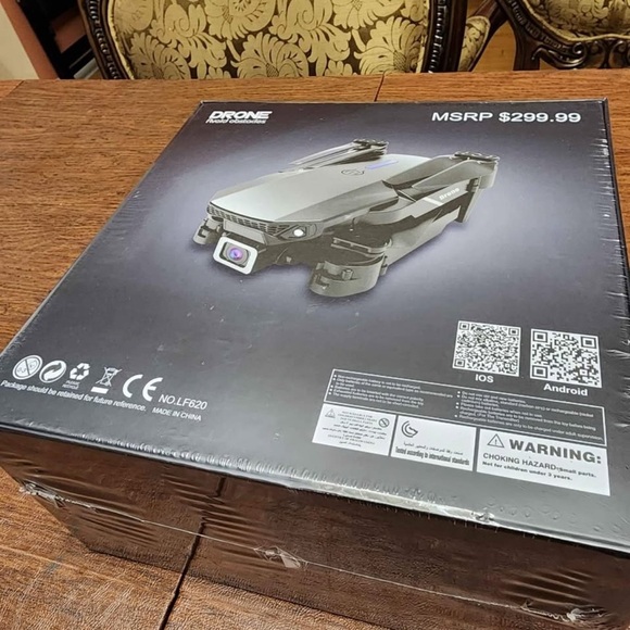 Camera Drone – Black, Works with Android & iOS (NWT) - Picture 2 of 7